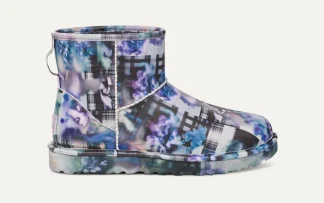 Toutes Les Bottes | Bottes Classic>UGG Unisexe CS Classic Mini darkbluefloral