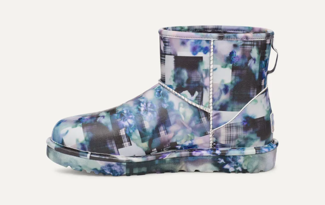 Toutes Les Bottes | Bottes Classic>UGG Unisexe CS Classic Mini darkbluefloral