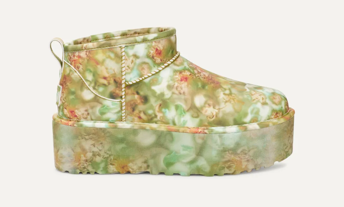 Toutes Les Bottes | Bottes Classic>UGG Unisexe CS Ultra Mini à plateforme greenfloral