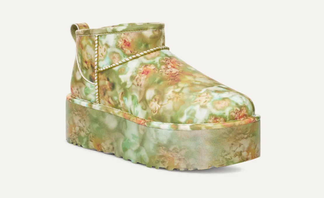 Toutes Les Bottes | Bottes Classic>UGG Unisexe CS Ultra Mini à plateforme greenfloral