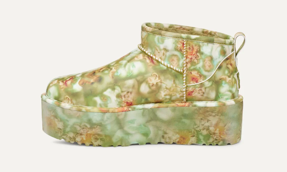 Toutes Les Bottes | Bottes Classic>UGG Unisexe CS Ultra Mini à plateforme greenfloral