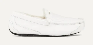 Mocassins Et Chaussures>UGG Unisexe x TELFAR Loafer Crinkle white