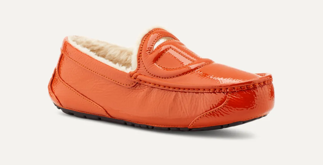 Chaussures Plates | Mocassins Et Chaussures>UGG Unisexe x TELFAR Loafer Crinkle spicypumpkin