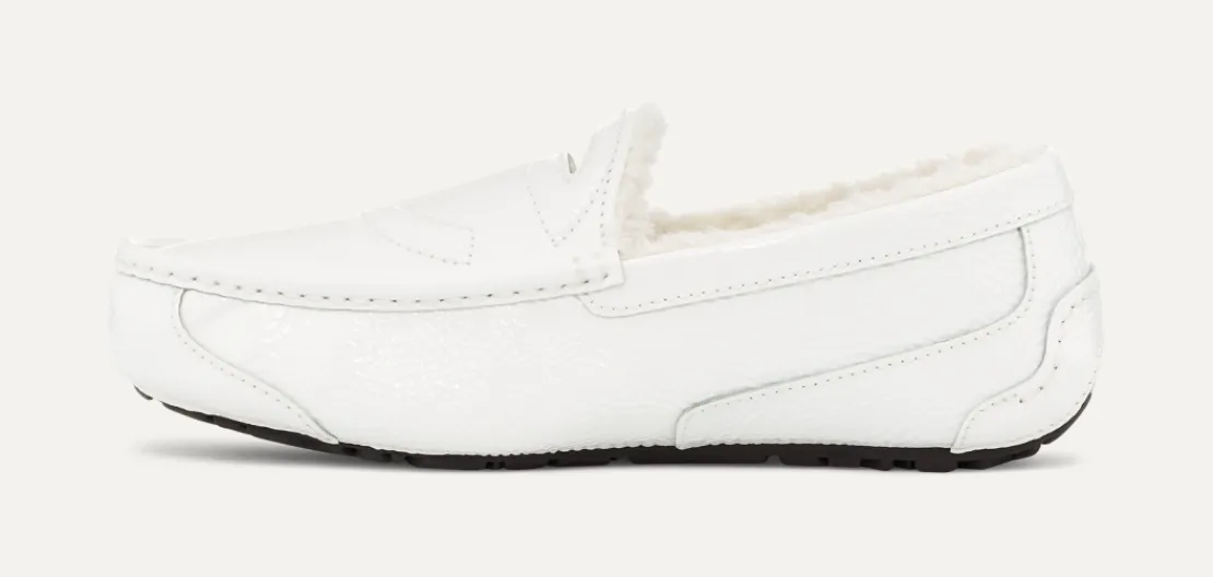 Mocassins Et Chaussures>UGG Unisexe x TELFAR Loafer Crinkle white