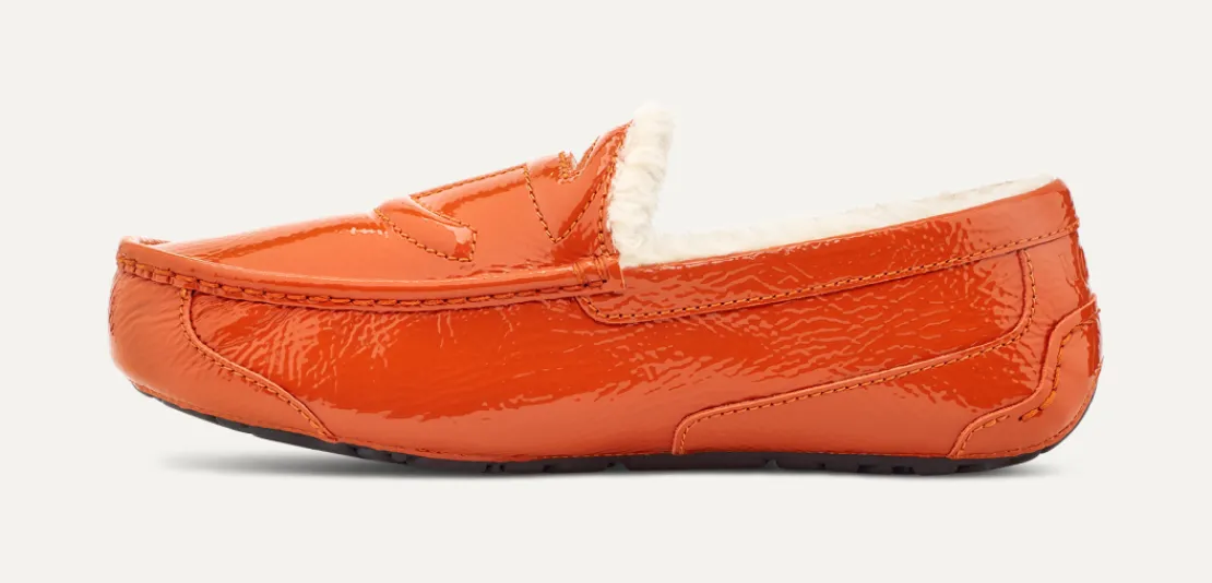 Chaussures Plates | Mocassins Et Chaussures>UGG Unisexe x TELFAR Loafer Crinkle spicypumpkin