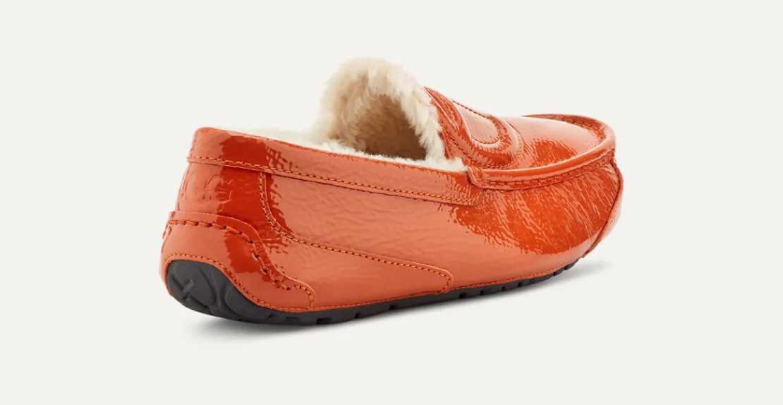Chaussures Plates | Mocassins Et Chaussures>UGG Unisexe x TELFAR Loafer Crinkle spicypumpkin