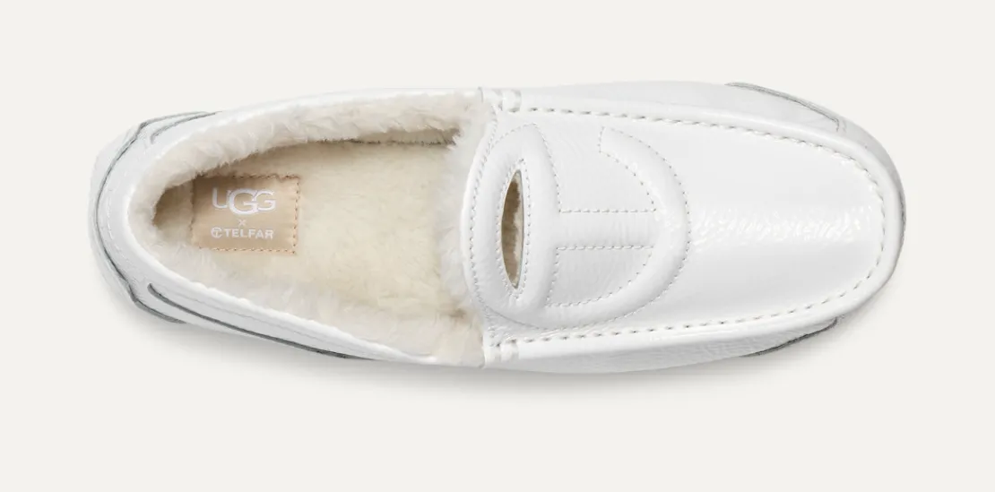 Mocassins Et Chaussures>UGG Unisexe x TELFAR Loafer Crinkle white